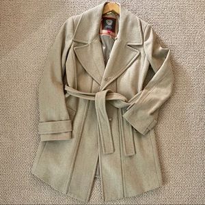 Vince Camuto Trench Coat / Peacoat - Tan - Medium